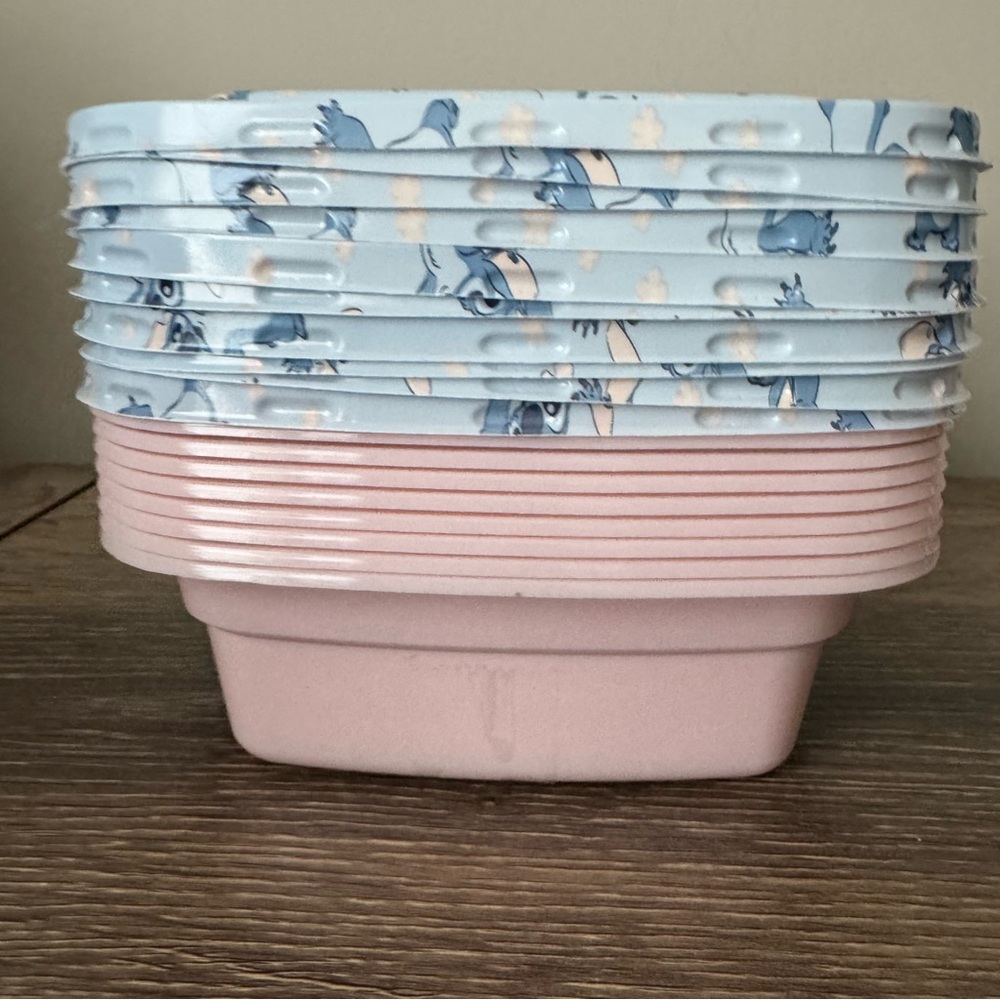 Disney Stitch Food Storage Containers NEW Bento Meal Prep To Go Box - Picture 3 of 4